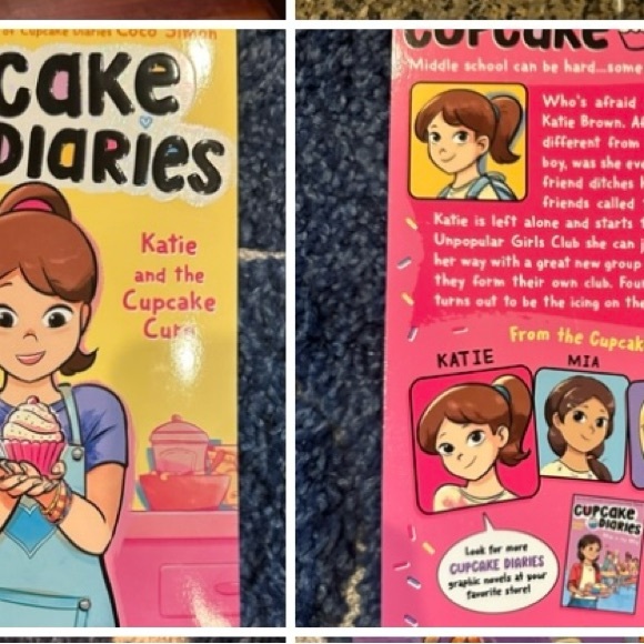 Cupcake diaries the graphic novel . Books 1-4. - Picture 5 of 5